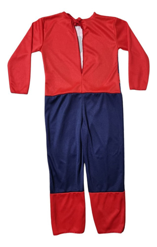 Disfraz Spiderman Con Mascara Niño Infantil Hombre Araña Azul 0