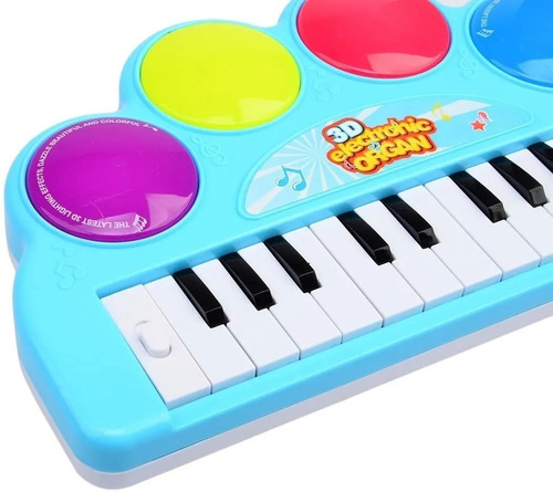 Teclado Musical Piano Juguete Teclado Musical Colores Niños