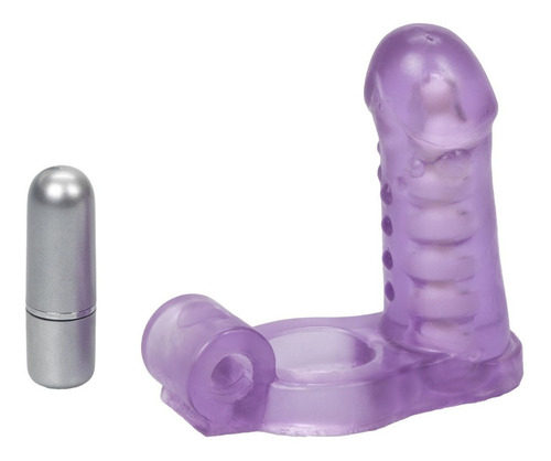 Imagen 9 de 10 de Anillo Vibrador Dildo Vertebrado Double Diver Penetración