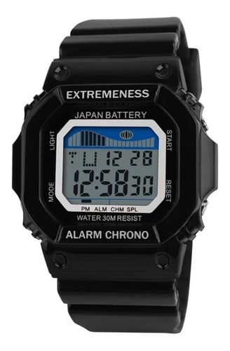 Reloj Deportivo Digital Skmei 6918 Niñas Niños Damas Negro