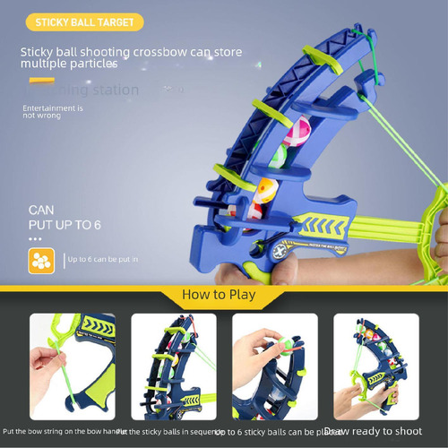 Sticky Ball Archery Target Set For Kids Outdoor Shooting Toy
