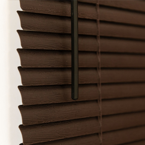 Cortina Pvc Marron Angosta 80x125