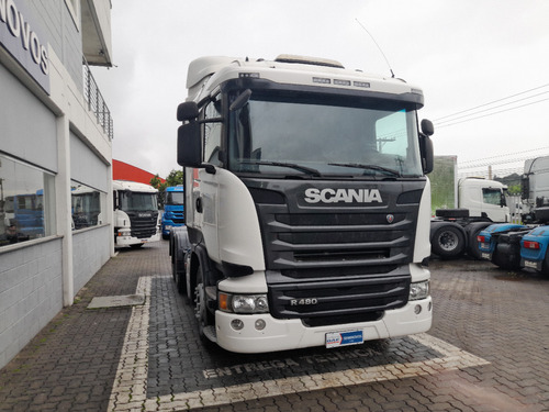 Scania R480 6x4 Branca 2017 - 2018