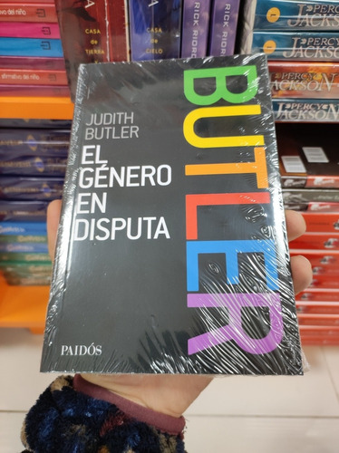 Libro El Género En Disputa - Judith Butler - Portada Negra 