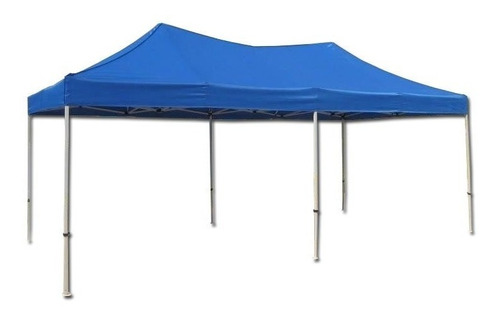 Gazebo Autoarmable Plegable Blanco De 6 X 3  Mts. 