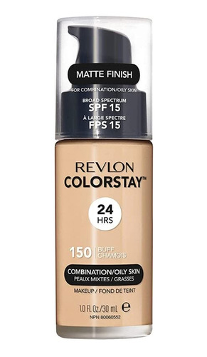 Base Revlon Colorstay Para Piel Mixta/grasa Buff C