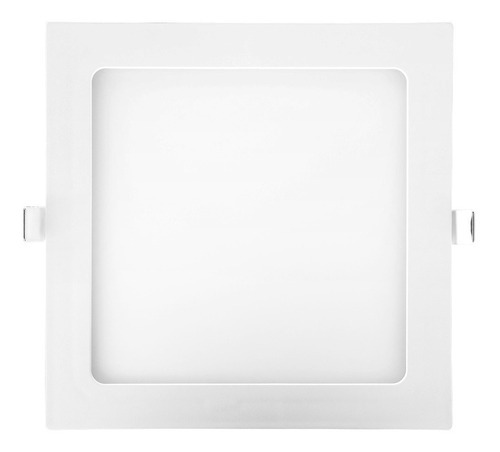 Painel Led Embutir Quadrado 18w 6500k Opus Led Cor Branco Bivolt