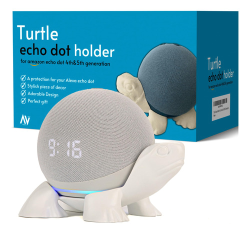 Soporte De Tortuga Para Echo Dot 4ª/5ª Generacion