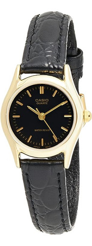 Reloj Casual Casio Ltp-1094q-1ardf Damas Correa Cuero 