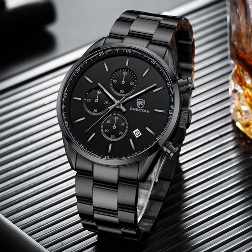 Reloj De Moda Analógico Cheetah Chronograph Calendar