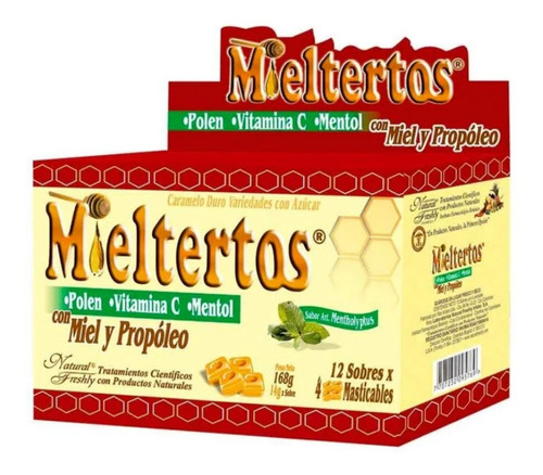 Natural Freshly Mieltertos X 12