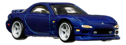 Hotwheels Hck13 1995 Mazda Rx7 Azul Metálico Ronin Run Serie