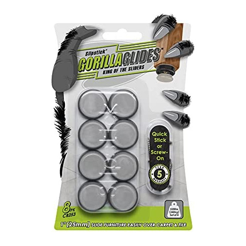 Gorillaglides Cb253, Deslizadores Sillas De 1 Pulgada/p...