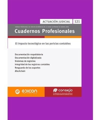 Cuadernos Prof. N° 121 Impacto Tecnologico En Pericias