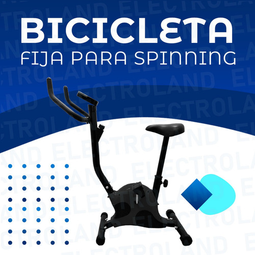 Bicicleta Spinning Fija Profesional Fitness Gym + Display