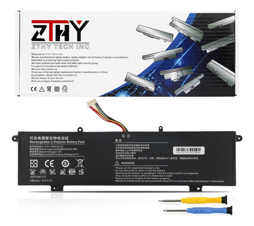 Zthy Utl-4766133-2s 41.8wh Batería P/ Maestro Evolve 3 M1 