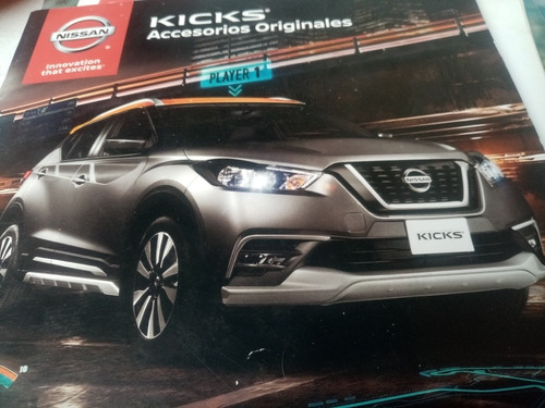 Catálogo De Agencia Nissan Kicks Accesorios Originales 