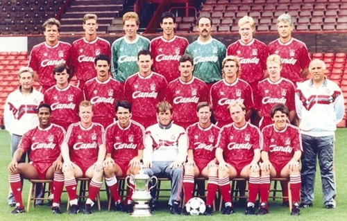 Camiseta Liverpool Local Retro Temporada 1989 - 90 Campeón