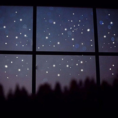 Decoración Para Dormitorio Pegatinas Fluorescente Estrellas