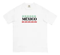 Comprar Playera Mexicana Letras México Símbolos Antiguos
