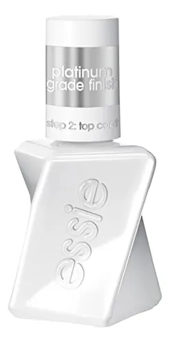 Capa Superior Essie Gel Couture Con Acabado De Grado Platino