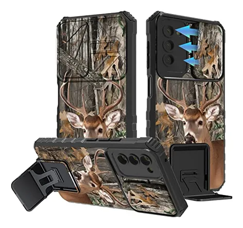 Funda Para Galaxy A03s Forest Deer 6.5 PuLG Uso Rudo Dual La