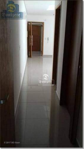 Imagem 14 de 30 de Cobertura Com 2 Dormitórios À Venda, 101 M² Por R$ 330.000,00 - Vila Humaitá - Santo André/sp - Co0913