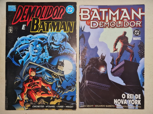 Batman Demolidor A&c Editores 2003 + Editora Abril 1998 