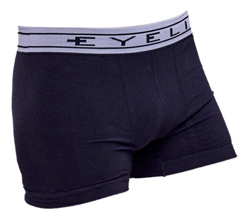 Bóxer Seamless De Bambú Con Lycra Eyelit Art 4657