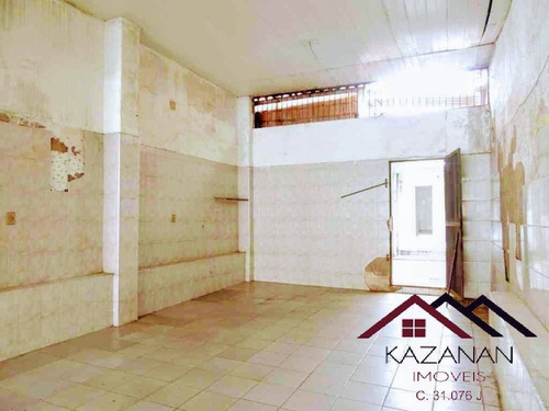 Sala Comercial Com Edícula Nos Fundos - 387