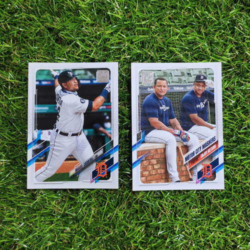 Cv Combo 2 Miguel Cabrera 2021 Topps Y Combo Motor City 