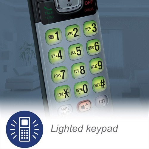 Teléfono Vtech Cs6529-4 Dect 6.0 Con Identificador De Llamad
