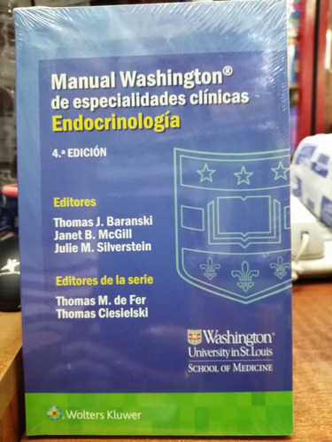 Manual Washington De Especialidadesclinicas Endocrinologia