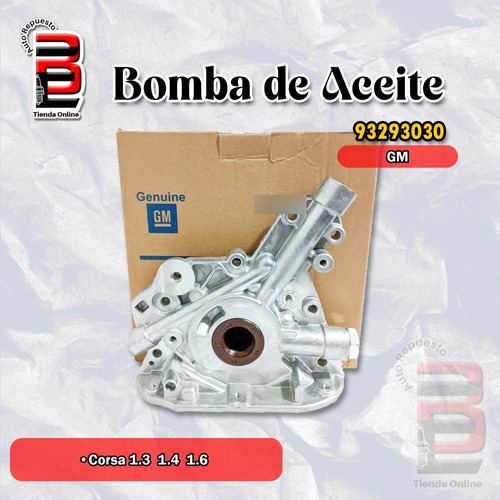 Bomba Aceite Chev Corsa 1.3 1.4 1.6