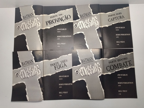 Coleção Hq Batman O Messias Editora Abril Ano 1989 Jim Starlin 16269 (Usado)