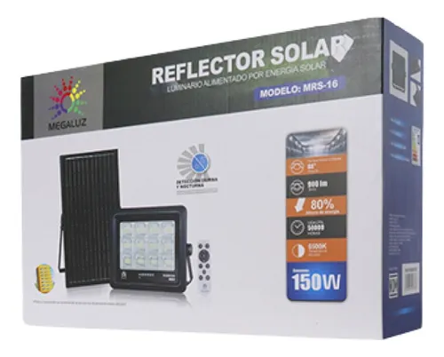 Reflector LED Megaluz R58W150 150W con luz colorblanco frío