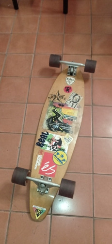 Imagen 5 de 10 de Patineta Longboard Marca Ladera