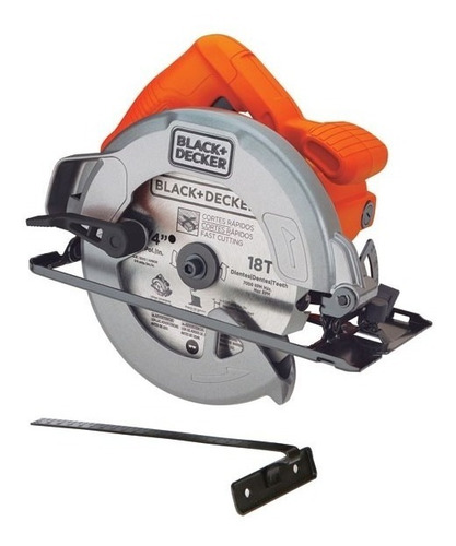 Sierra Circular 7 1/4  1400w 5000rpm + Disco Black & Decker