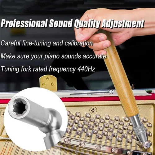 Piano Tuner Kit 16 Pieces Tuning Wrench Set Wrench Fastener