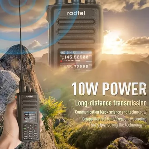 Radtel Rt-730 Walkie Talkie De 10 W, Radios De