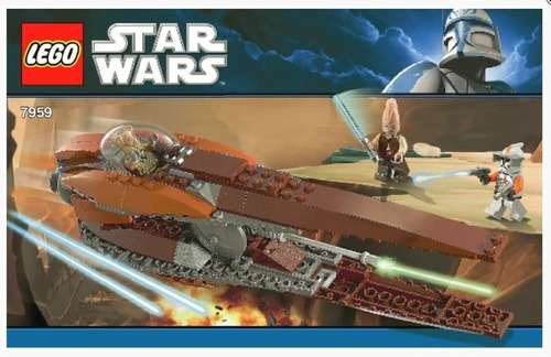 Set De Lego Star Wars 7959 - Geonosian Starfighter - Sellado