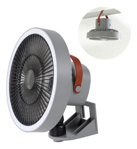 Ventilador De Control Remoto Doméstico Pequeño Y Recargable