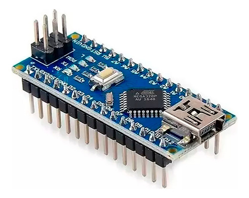 Arduino Nano V3.0 Pines Soldados, Atmega 328p