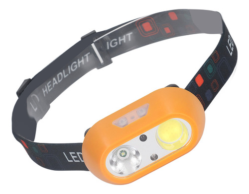 Linterna Frontal Led Recargable Por Usb De 300 Lúmenes De Al