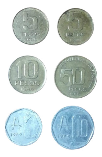 Lote De Monedas Argentinas