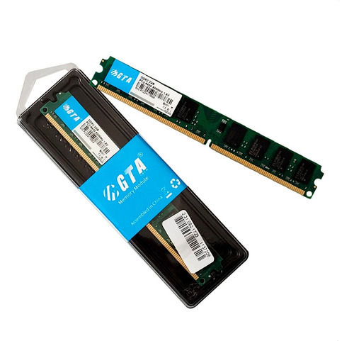 Memória 2gb Ddr2 800 Mhz Desktop Cl 6 1.8v Gta Tech