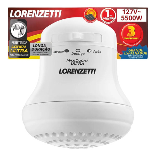 Ducha Lorenzetti Maxi Ducha 127v