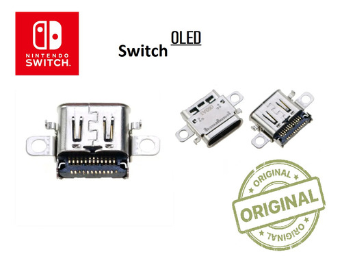 Centro De Carga Original Usb Nintendo Switch Oled