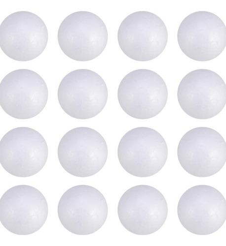 100 Bolas O Esferas De Unicel 9 Cm #8 Para Manualidades