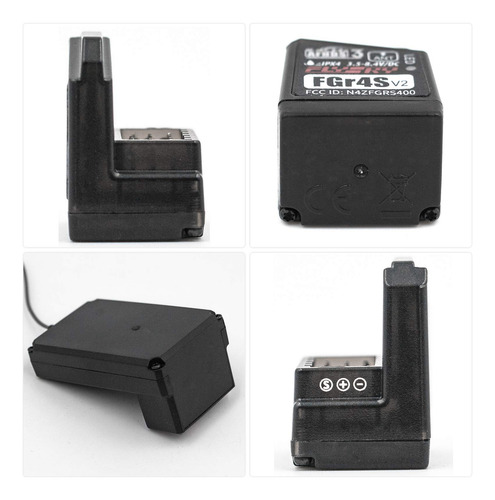 Receptor Flysky Fs-fgr4s V2 Para Transmisor Noble Nb4 Pro Color
